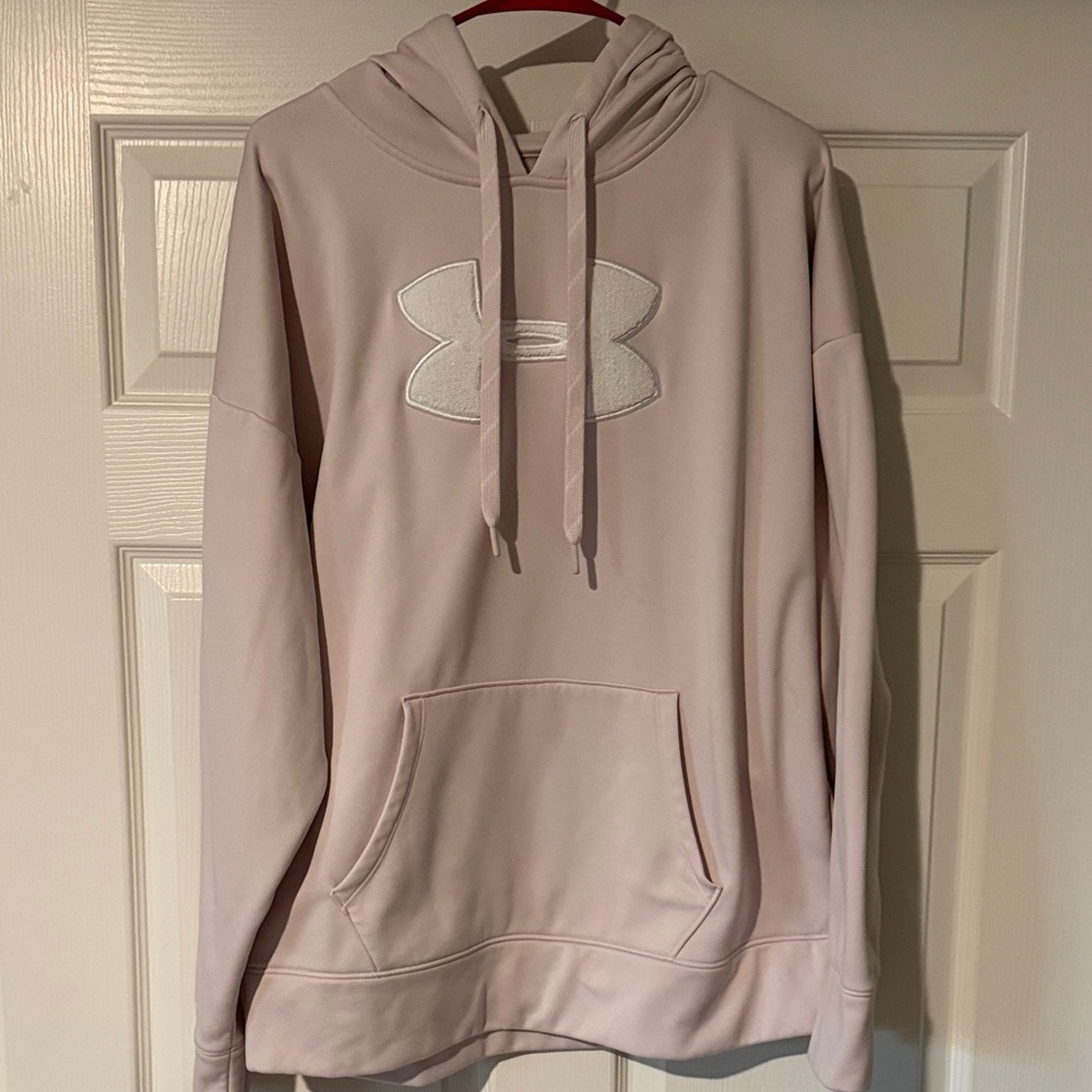 Under Armour Logo Light Pink Women’s Hoodie